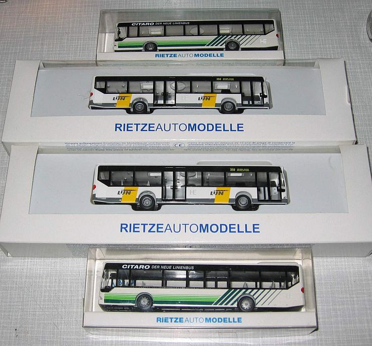 Faller Car-System Doppel-Gelenkbus mit 5 Achsen